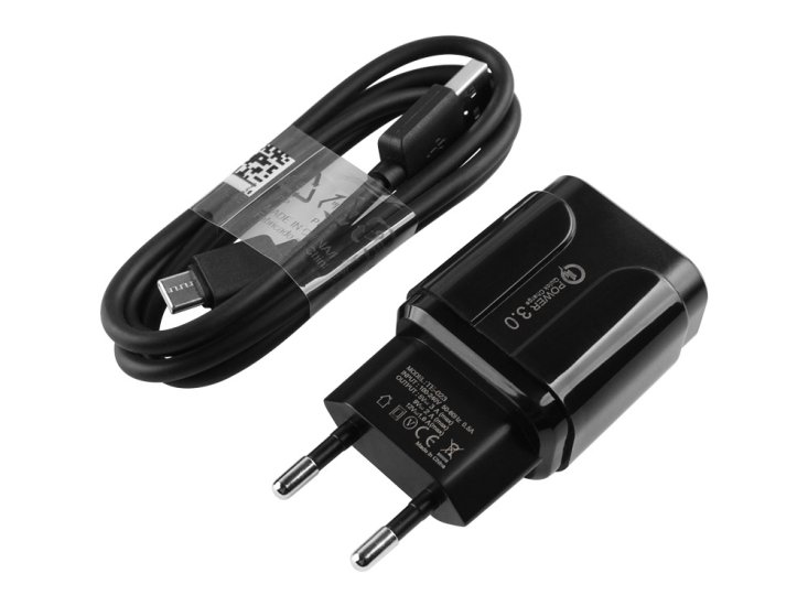 18W USB-C TYPE-C QC3.0 Alcatel Idol 4 Pro 5S AC Adapter Lader - Trykk på bildet for å lukke