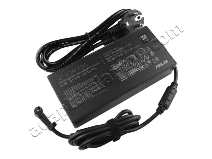 Original 330W Asus ROG Strix SCAR 16 (2024) G634JYR-XS97 AC Adapter Lader + kabel - Trykk på bildet for å lukke