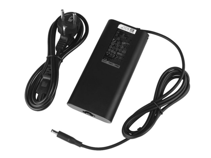 Original 130W AC Adapter Lader Dell XPS 15 9570 - Trykk på bildet for å lukke