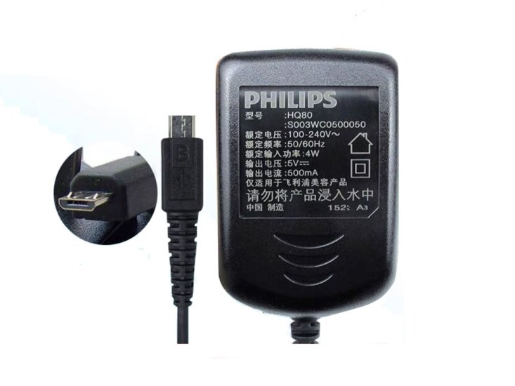 Original Philips PQ228 PQ229 PQ288 HS199 HS198 AC Adapter Lader - Trykk på bildet for å lukke