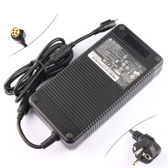 Original 330W AC Adapter Lader Clevo P775DM-G - Trykk på bildet for å lukke