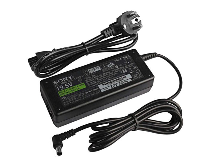 19.5V 3.9A 75W Sony Vaio VGN-CS115DP Notebook AC Adapter Lader - Trykk på bildet for å lukke