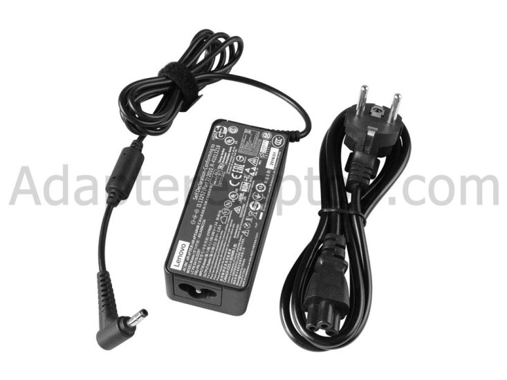 Original 45W AC Adapter Lader Lenovo IdeaPad S145-14IWL 81MU - Trykk på bildet for å lukke