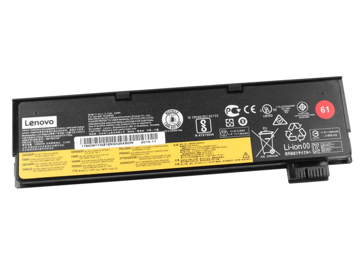 Original 2100mAh 24Wh 3 Celle Lenovo ThinkPad P52s 20LB Batteri - Trykk på bildet for å lukke