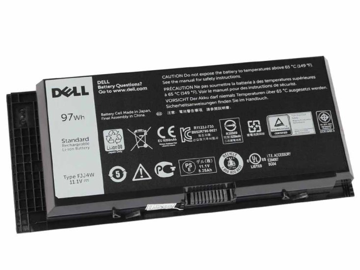 Dell FJJ4W Batteri - Trykk på bildet for å lukke