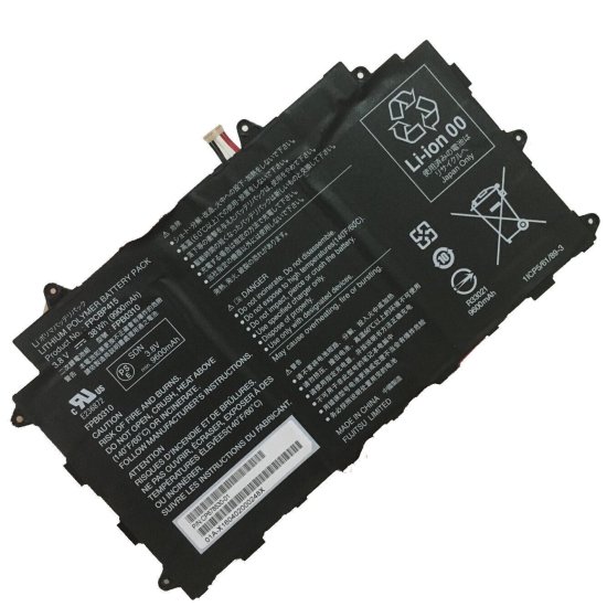 3.9V 9900mAh 38Wh Batteri till Fujitsu Stylistic Q555 - Trykk på bildet for å lukke