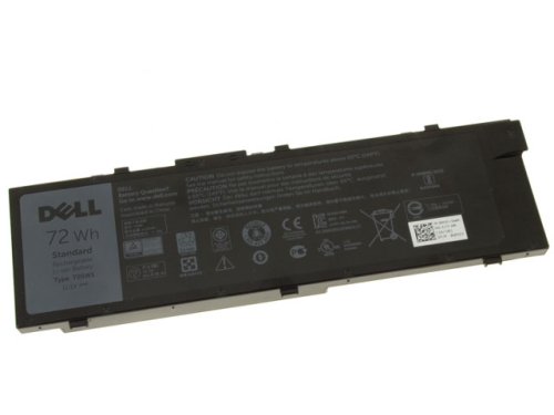 6 Celle 72Wh Dell Precision M7710 P29E P29E001 Batteri