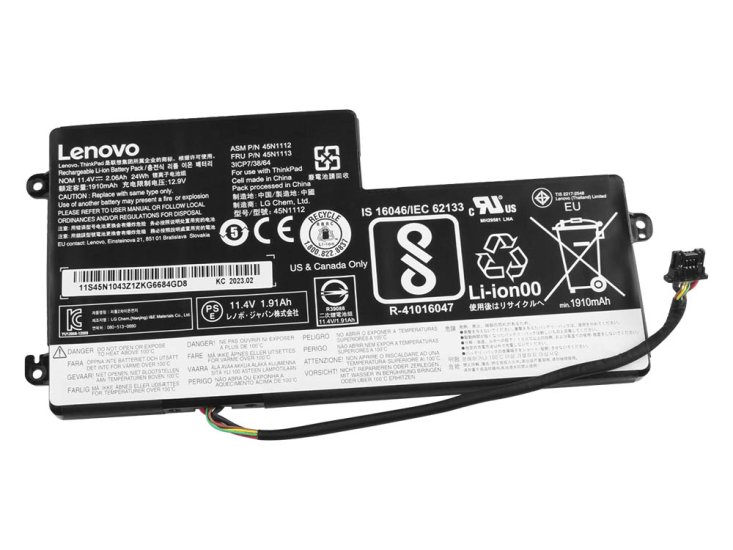 24whr Lenovo Thinkpad T440S X230S X240S Serie Batteri - Trykk på bildet for å lukke