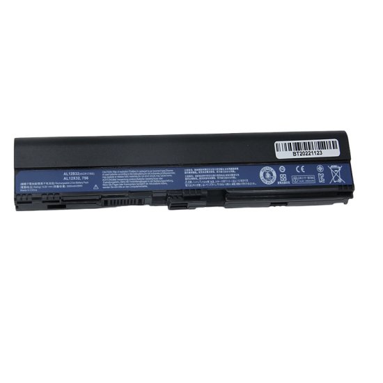 2500mah Acer Aspire One AO725-0688 AO725-0899 Batteri - Trykk på bildet for å lukke