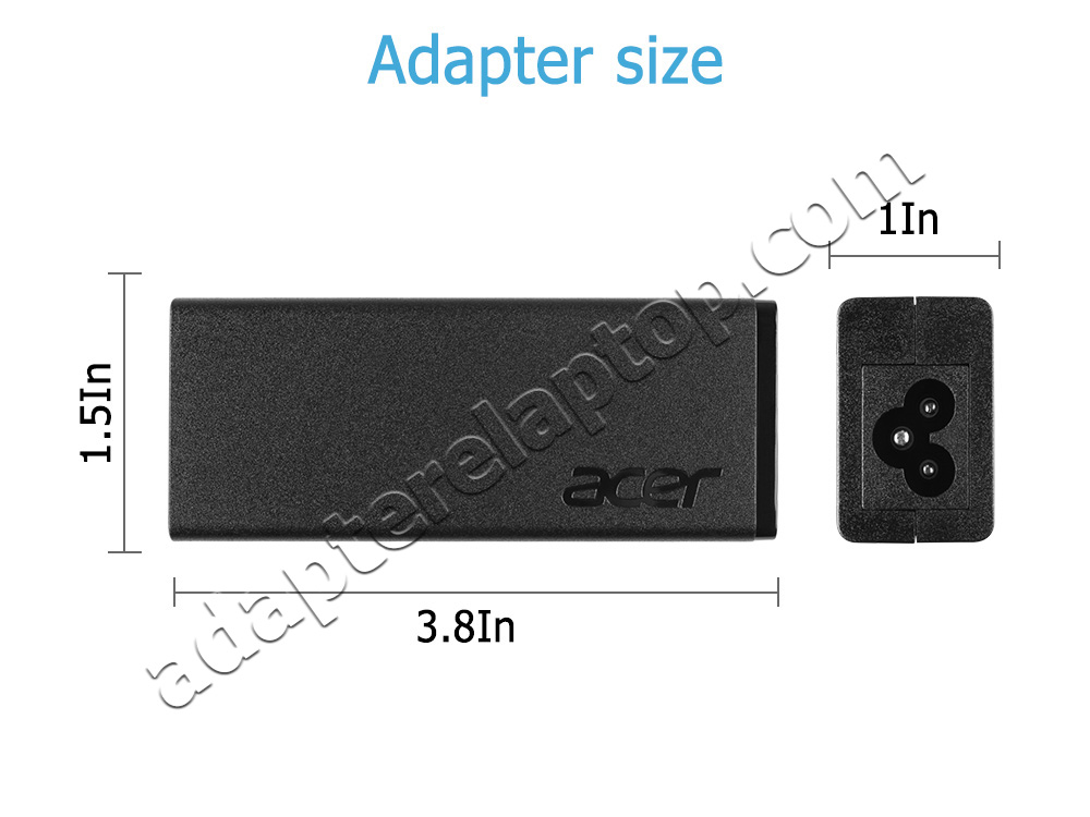 Original 45W Acer Aspire ES1-512 MS2394 AC Adapter Lader