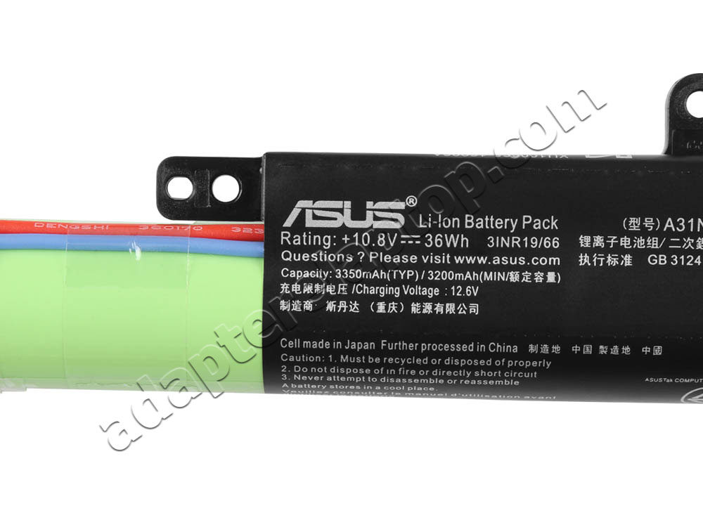 Original 3200mAh 36Wh 3 Celle Batteri Asus VivoBook X541UV-XX143T