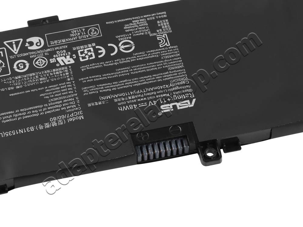 Original 4110mAh 48Wh 3 Celle Batteri Asus Zenbook UX310UA-RB51