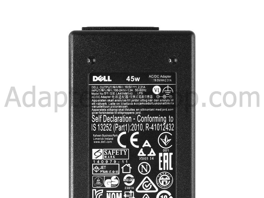 Original 45w Dell Latitude 3510 P101F001 AC Adapter Lader