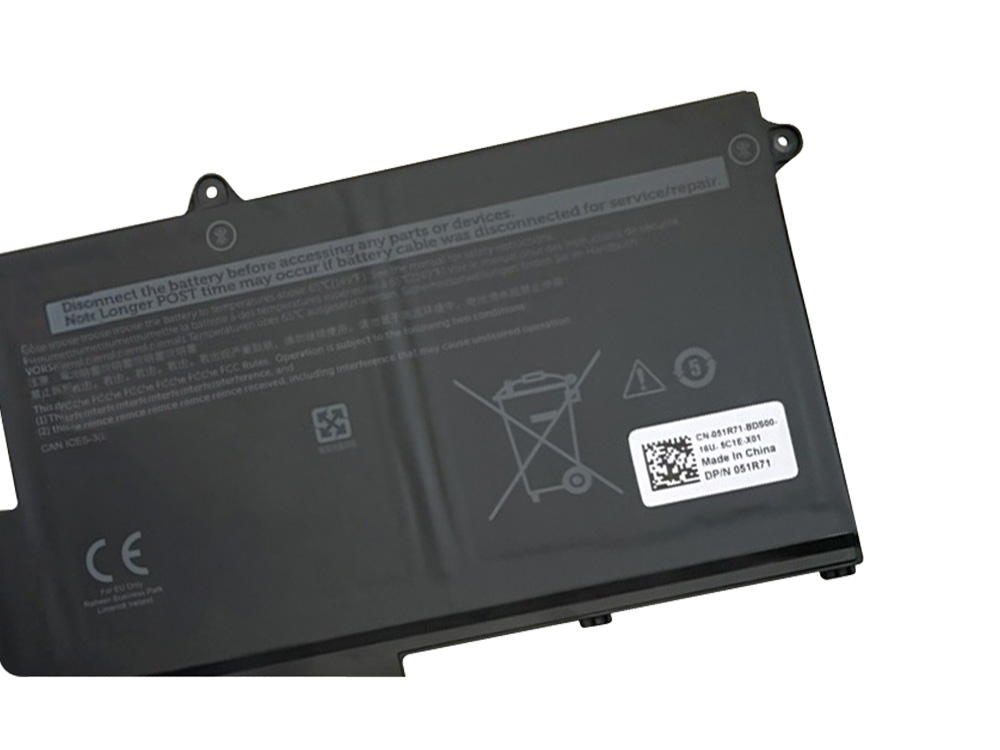 3467mAh 41Wh Batteri till Dell 01VX5 404T8