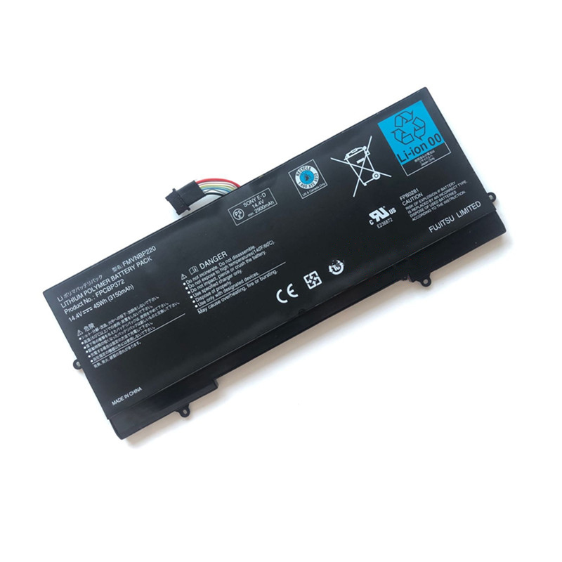 3150mAh 45Wh Batteri till Fujitsu FPCBPXXX