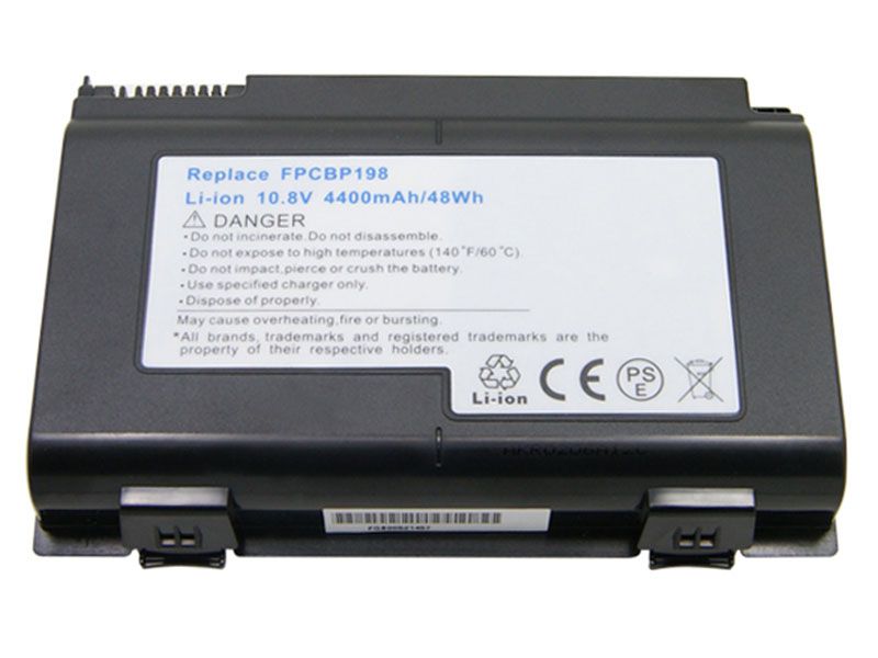 10.8V 4400mAh 48Wh Batteri till Fujitsu CP335276-XX