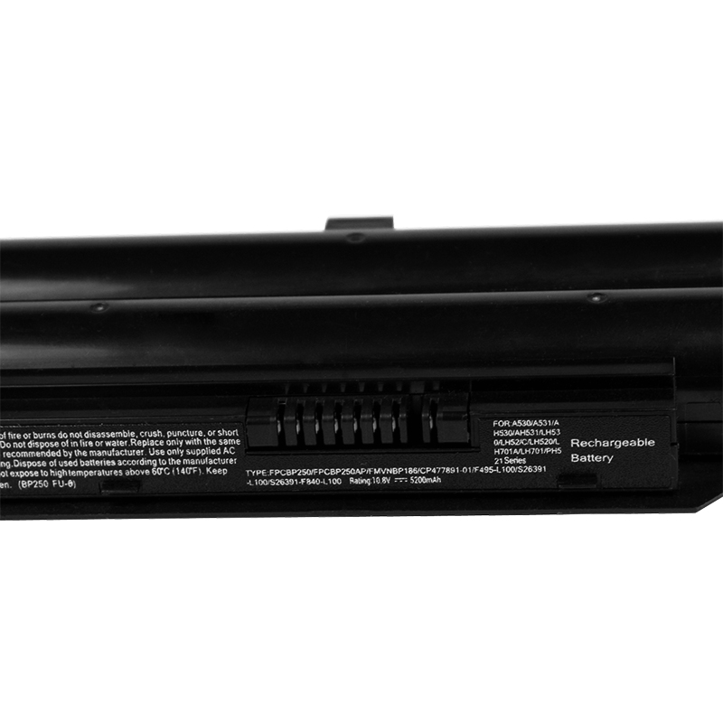 10.8V 4400mAh Batteri till Fujitsu LifeBook LH701