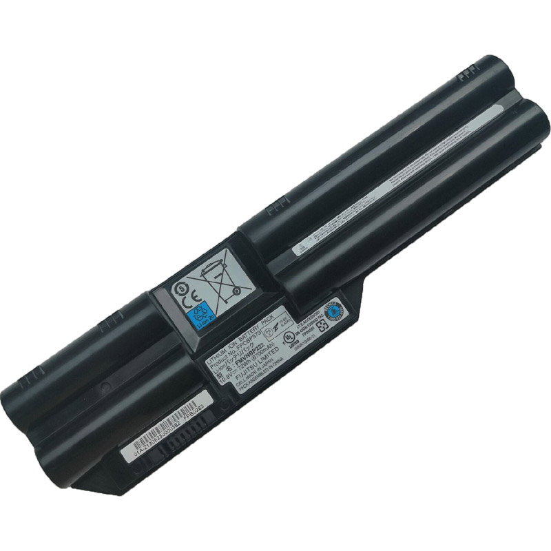 6 Celle Fujitsu FPCBP273 Batteri