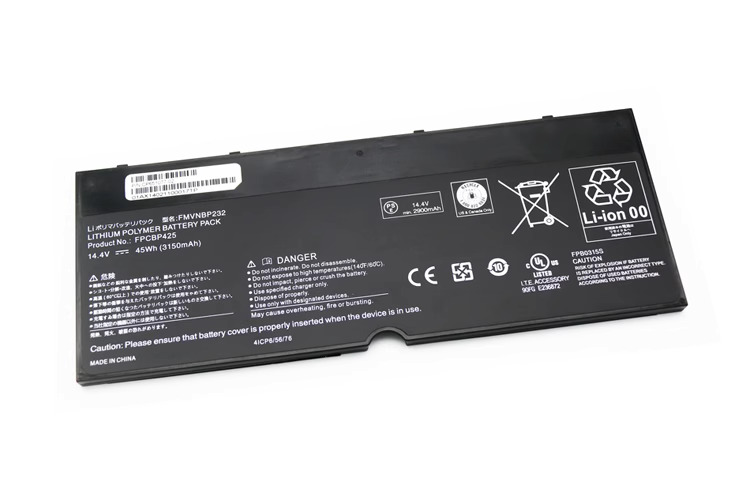 45Wh Batteri pour Fujitsu Lifebook T904U