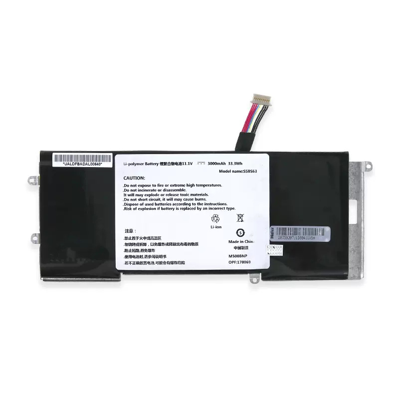 11.1V 3000mAh 33.3Wh Batteri till Haier M500BNP