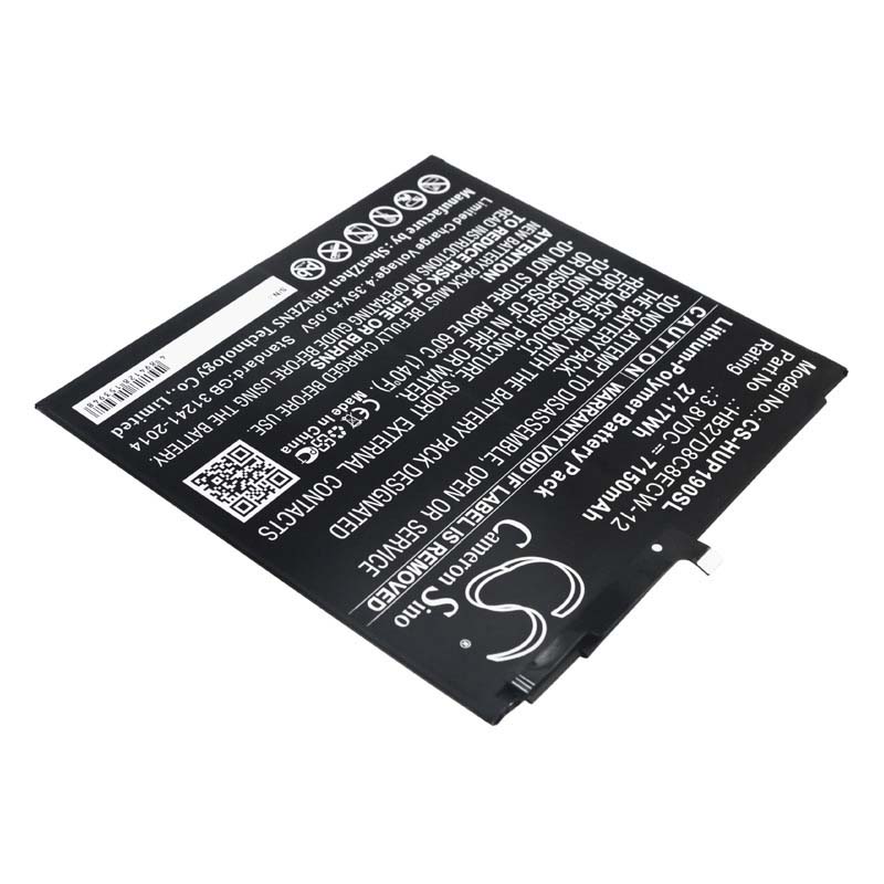 7150mAh 27.17Wh 2 Celle Batteri for Huawei MatePad Pro