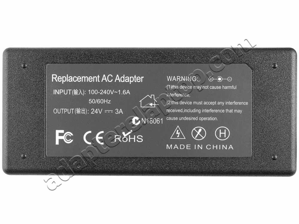 24V Fujitsu PA03484-K908 PA03484-B505 AC Adapter Lader