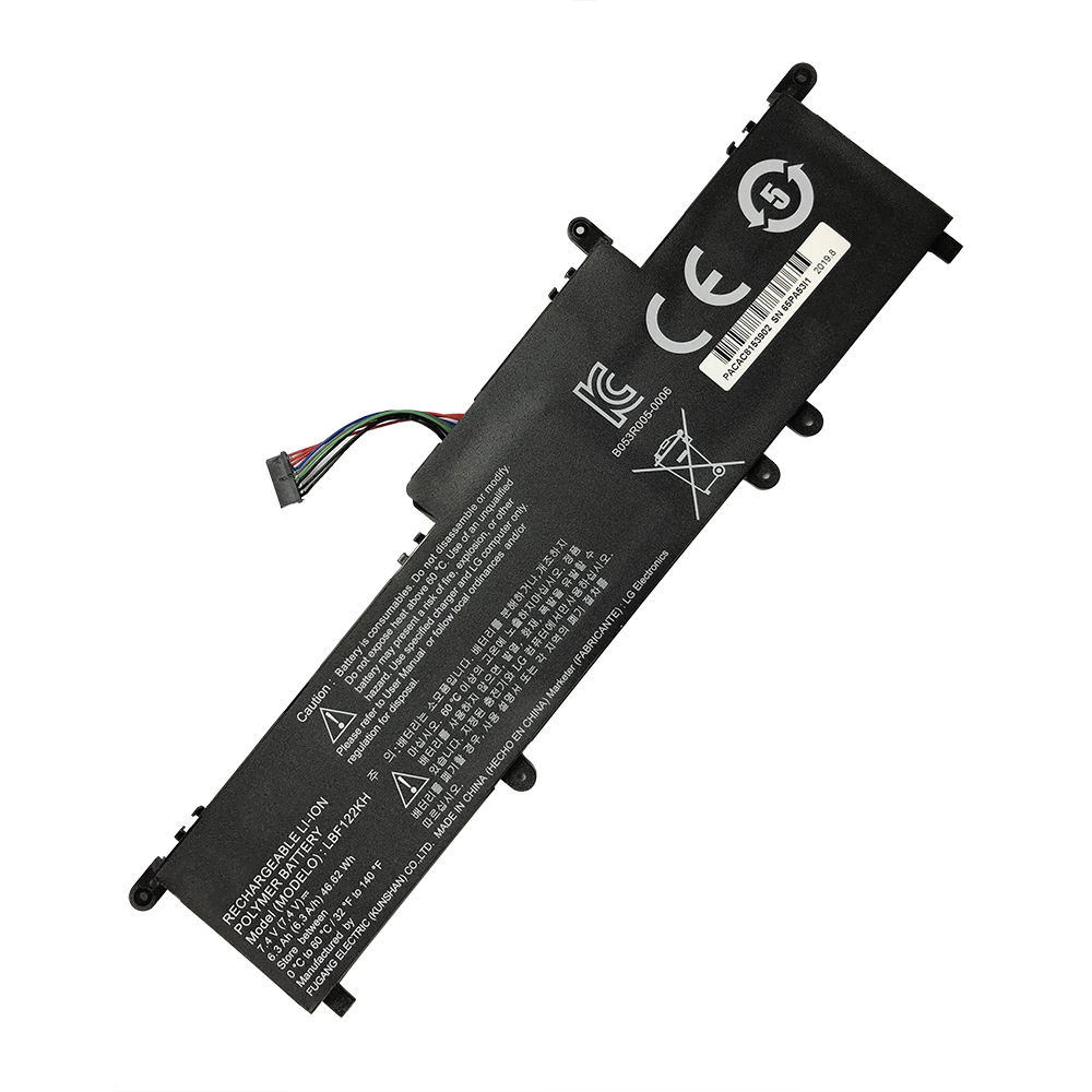 7.4V 6300mAh 46.62Wh Batteri till LG Xnote P210-GE20K