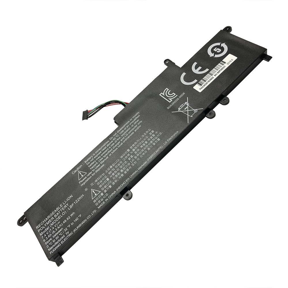 7.4V 6300mAh 46.62Wh Batteri till LG Xnote P210-GE20K