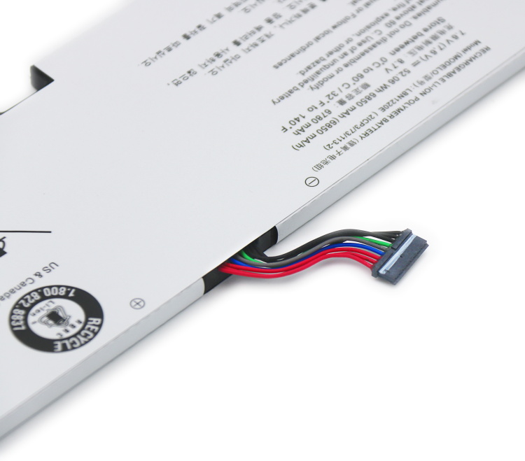 7.6V 6850mAh 52.06Wh Batteri till LG 15UD560-KX7USE