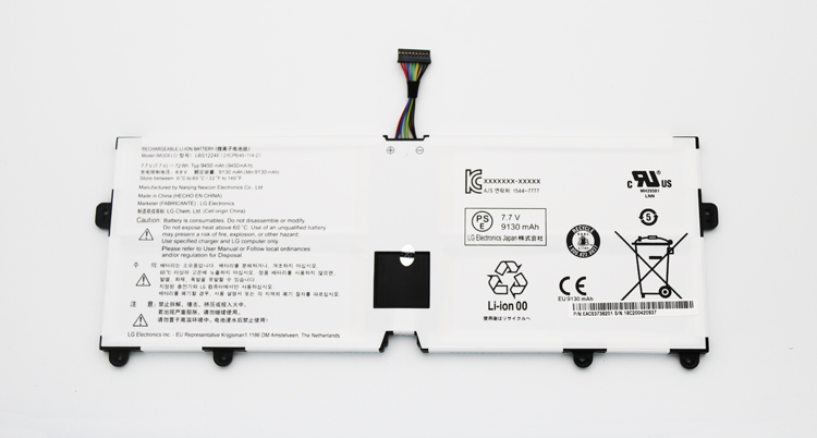 Original 7.7V 9450mAh 72Wh Batteri till LG Gram 13Z970-ER33J