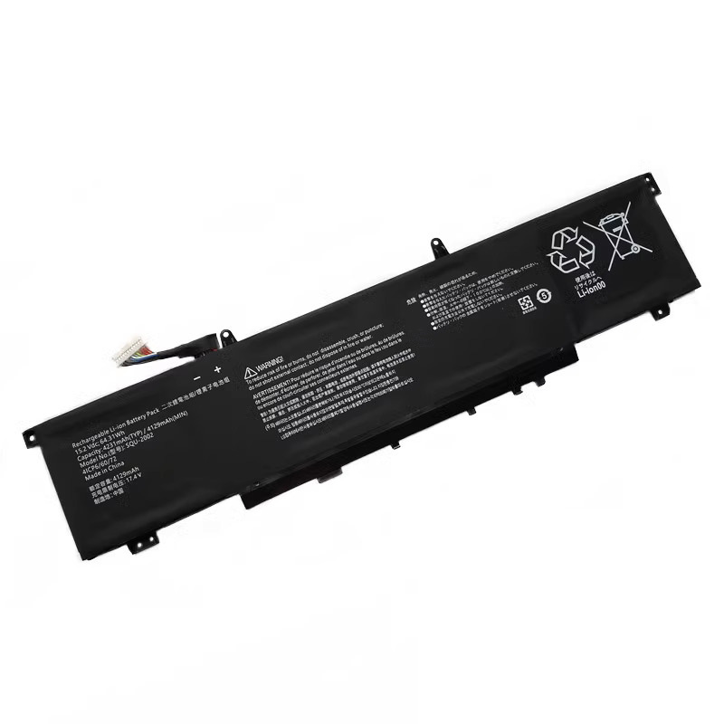 15.2V 4231mAh 64.31Wh Batteri till Thunderobot zeroRTX3060