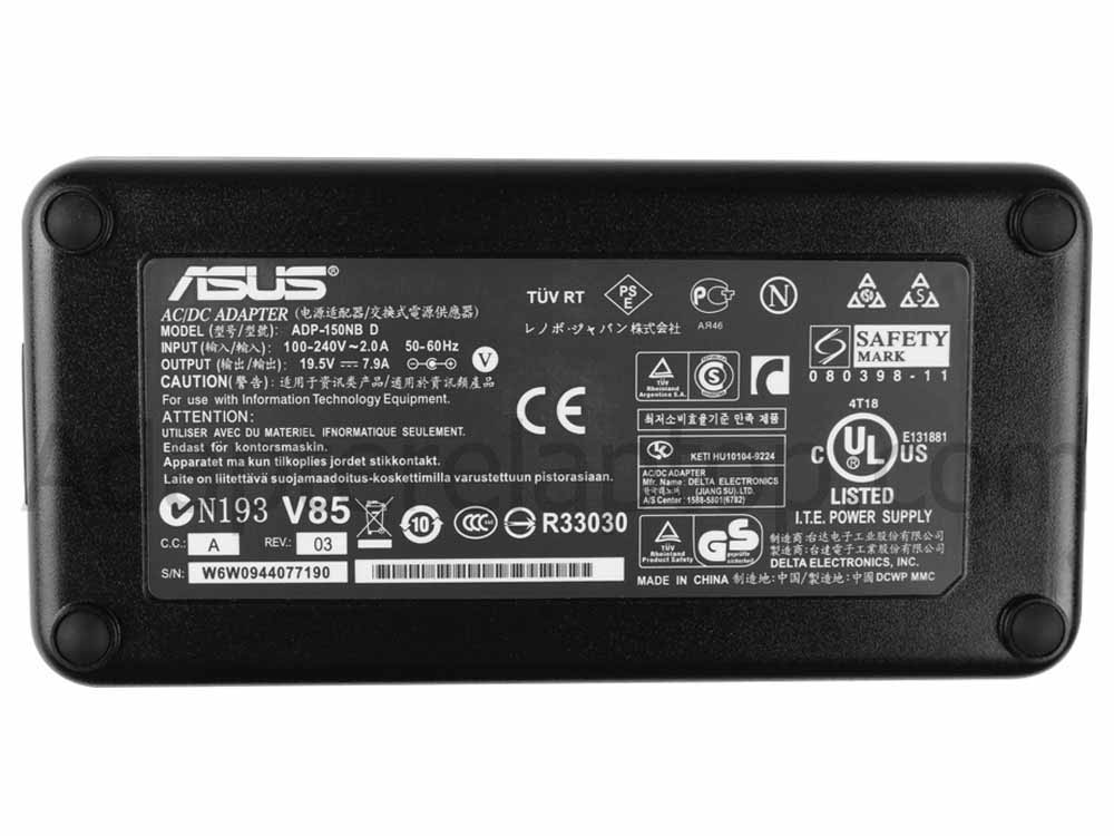 150W Asus Eee PC Top ET2701INKI-B019K ET2701INKI-B021K AC Adapter Lader